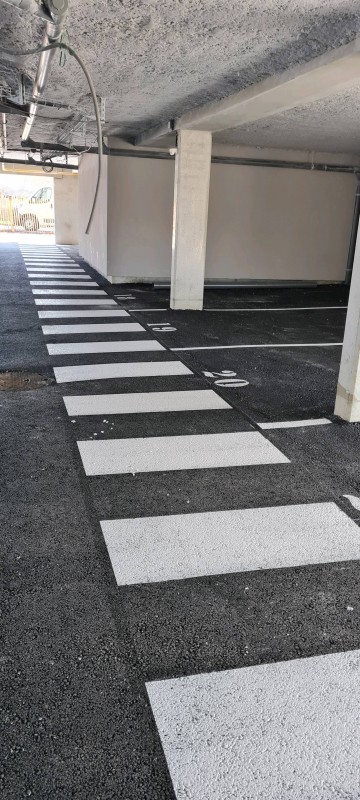parking réalisé par B'A signalisation à Bordeaux
